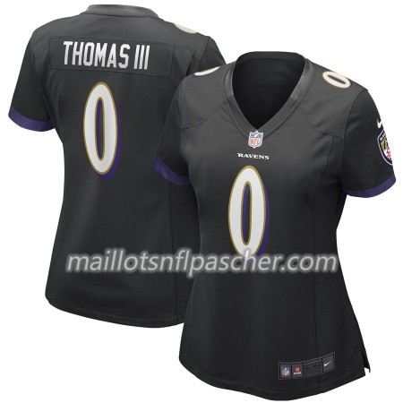 Maillot Baltimore Ravens Earl Thomas 0 Nike Noir - Femme